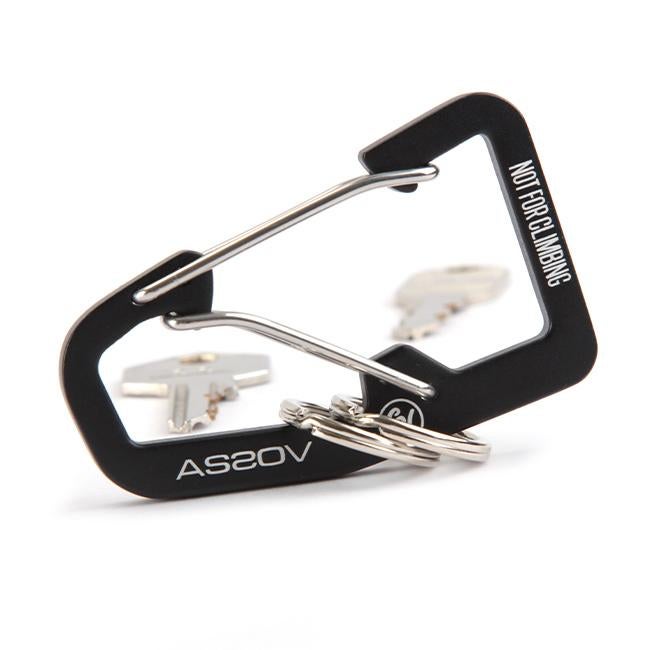 アッソブ ダブルカラビナ キーケース キーホルダー A2SOV as2ov-201700