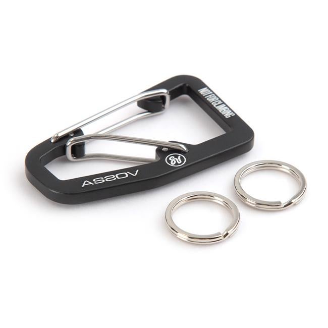 アッソブ ダブルカラビナ キーケース キーホルダー A2SOV as2ov-201700