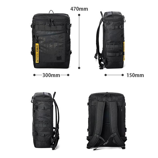 アヴィレックス アビレックス リュック 20L ボックス型 AVIREX AVX593