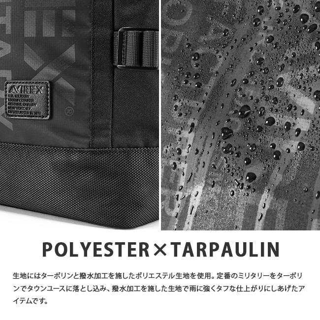 アヴィレックス アビレックス リュック 20L ボックス型 AVIREX AVX593
