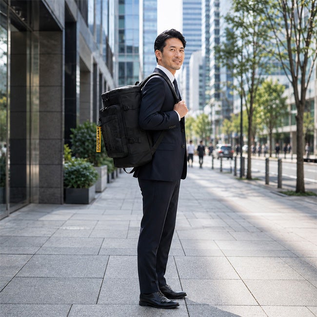 P.D.W. ブラック ベスAVILEX アヴィレックス アビレックス リュック 30L ボックス型 AVIREX AVX598