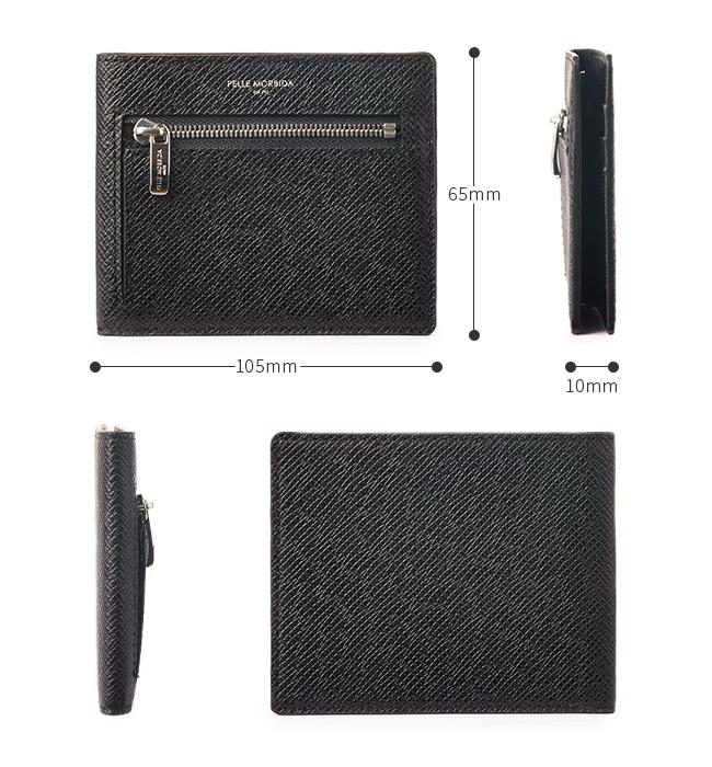 ペッレモルビダ バルカ オーバーロード 二つ折り財布 PELLE MORBIDA ba329