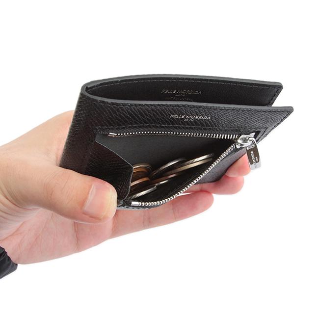 ペッレモルビダ 二つ折り財布 ミニ財布 ミニウォレット PELLE MORBIDA