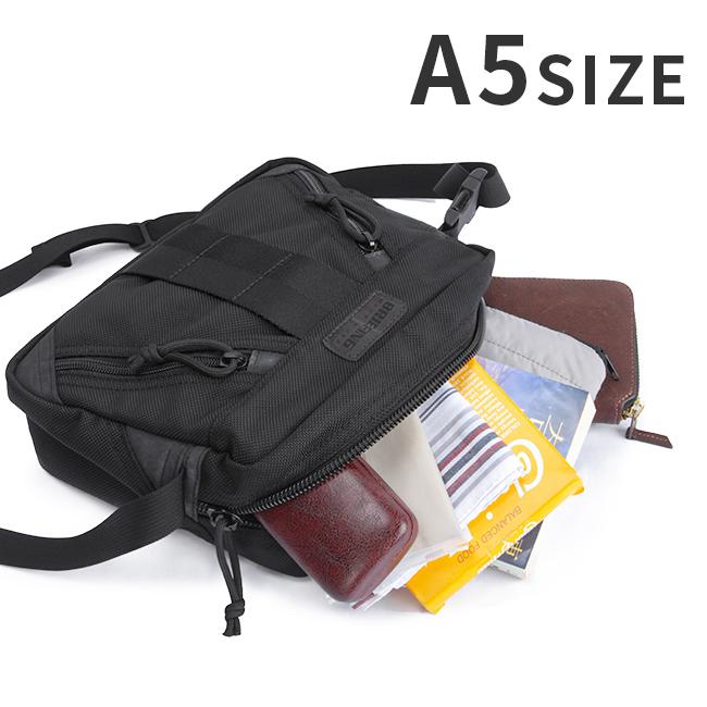 ブリーフィング USA/デルタ ショルダーバッグ BRIEFING bra223l02
