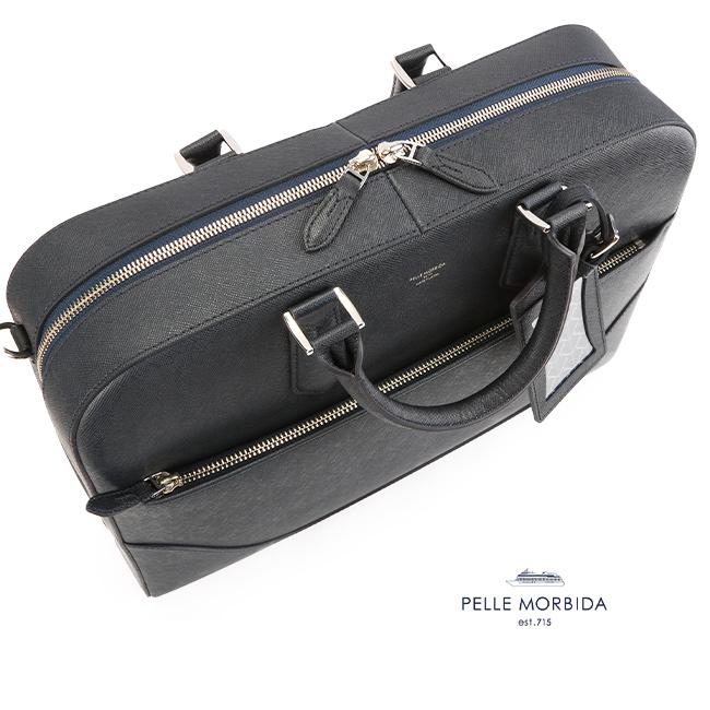 ペッレモルビダ キャピターノ ブリーフケース PELLE MORBIDA ca015