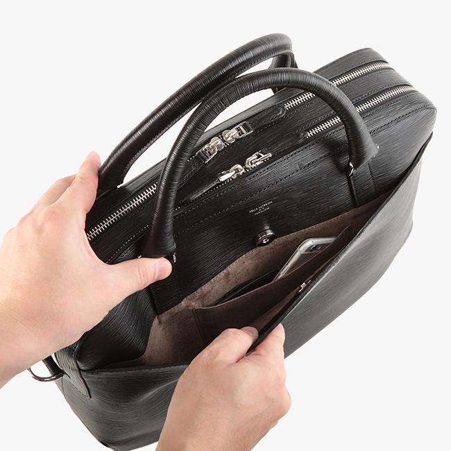 ペッレモルビダ キャピターノ ブリーフケース PELLE MORBIDA ca202