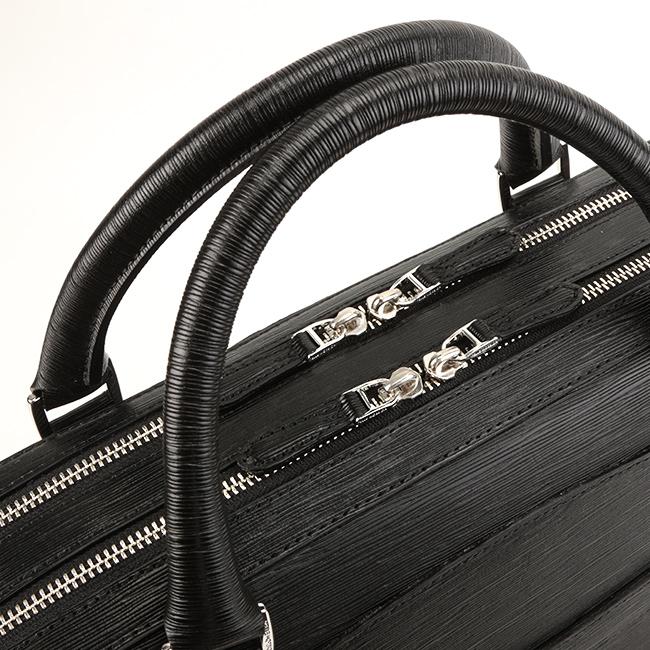 ⭐️極美品⭐️2室 ペッレモルビダ キャピターノ ビジネスバッグ メンズ ブラック PELLE MORBIDA（ペッレ モルビダ） ビジネスバッグ キャピターノ 2室