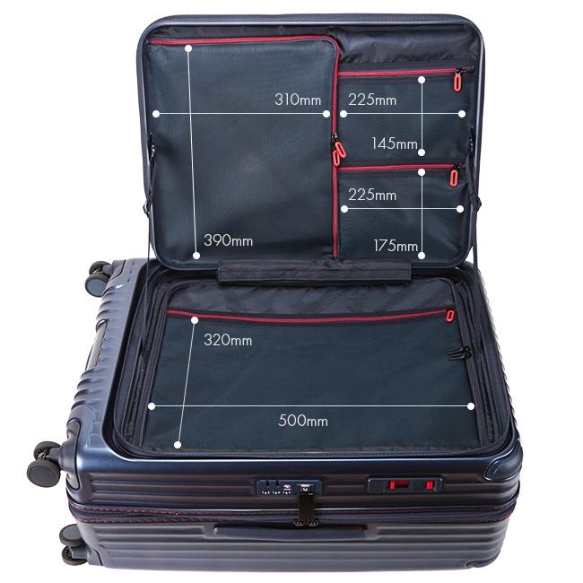 2年保証 カーゴ スーツケース 100L 158cm以内 受託無料 Lサイズ LL