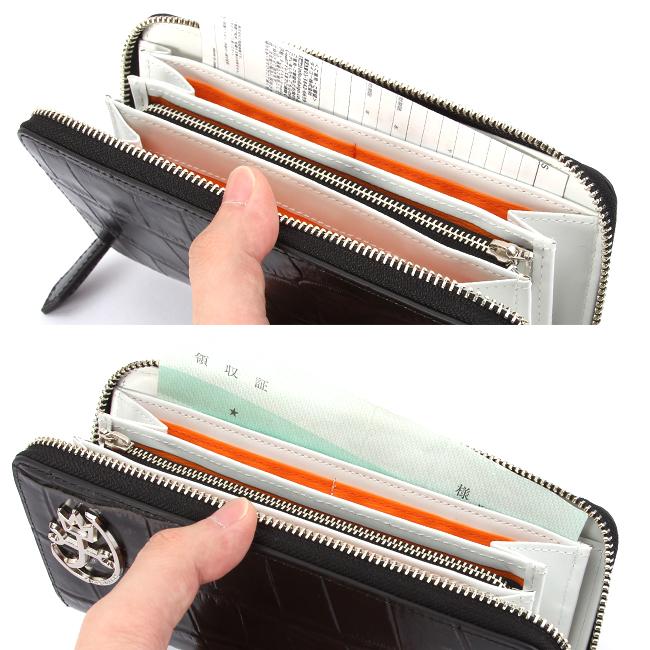 カステルバジャック ジプス 財布 長財布 メンズ ブランド ラウンド