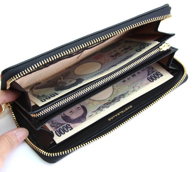 カステルバジャック シェスト 長財布 ラウンドファスナー CASTELBAJAC
