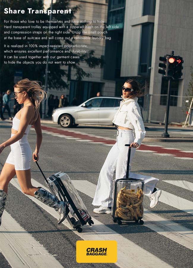 クラッシュバゲージ SHARE スーツケース CRASH BAGGAGE cb141