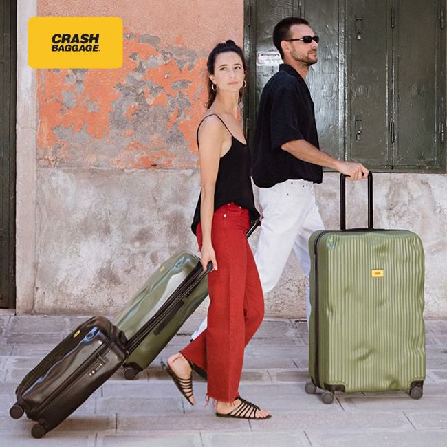 クラッシュバゲージ ストライプ コレクション スーツケース CRASH BAGGAGE cb153