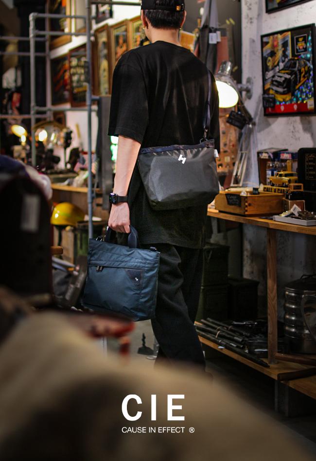 CIE シー フロウ トートバッグ ドライビングトート 2WAY 天ファスナー