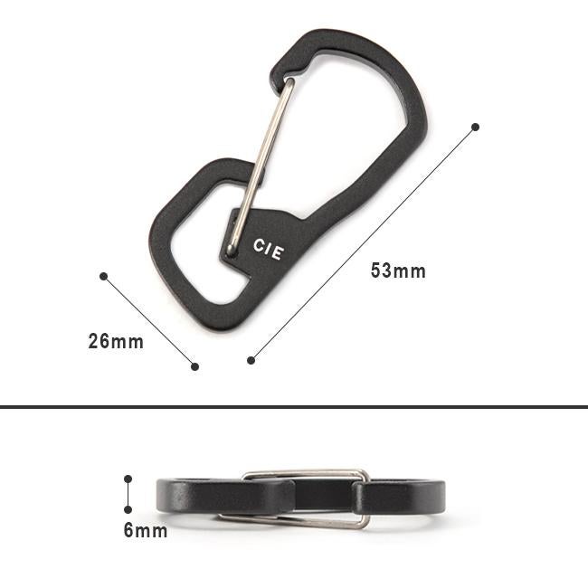 シー カラビナ キーケース キーホルダー CIE cie-082100