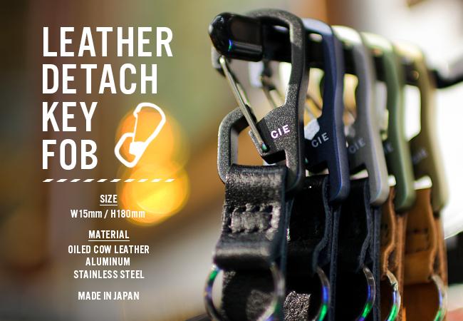 シー レザーデタッチキーフォブ キーケース キーホルダー CIE cie-082101