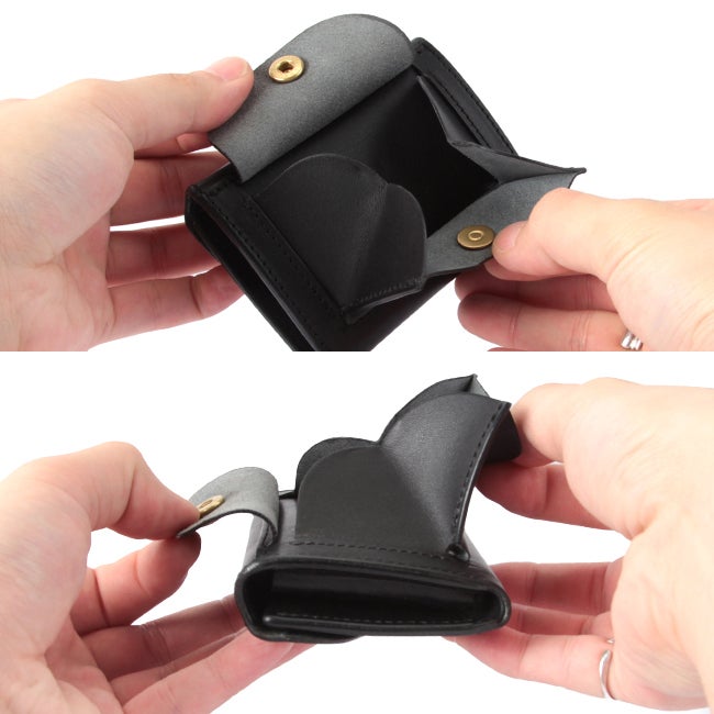 クランプ イタリアシュリンクレザー 三つ折り財布 Cramp cr-170