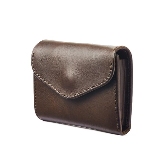 クランプ イタリアシュリンクレザー 三つ折り財布 Cramp cr-170