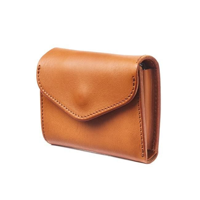 クランプ イタリアシュリンクレザー 三つ折り財布 Cramp cr-170