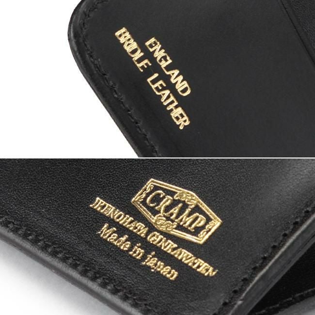 クランプ UKブライドルレザー 二つ折り財布 Cramp cr-915