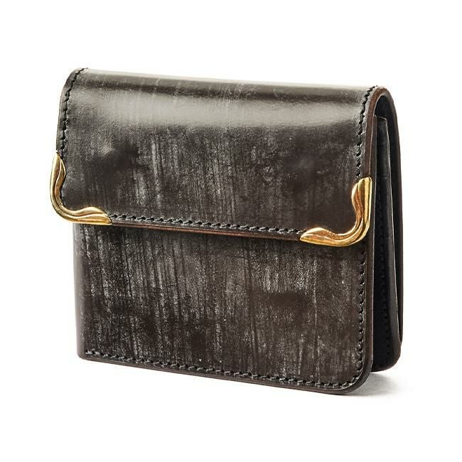 クランプ UKブライドルレザー 二つ折り財布 Cramp cr-915