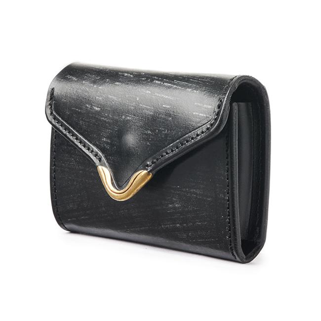 クランプ UKブライドルレザー 三つ折り財布 Cramp cr-920