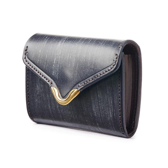 クランプ UKブライドルレザー 三つ折り財布 Cramp cr-920