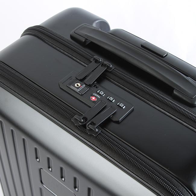 TAKEO キャリーケース 機内持込 22L フロントオープン ストッパー付き タケオキクチ スーツケース 機内持ち込み LCC対応 SSサイズ 22L