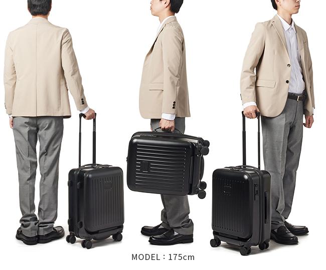 タケオキクチ スーツケース 機内持ち込み Sサイズ 32L フロント