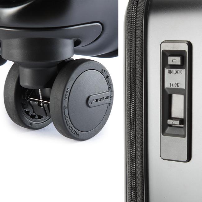 タケオキクチ シティブラック スーツケース TAKEO KIKUCHI cty002