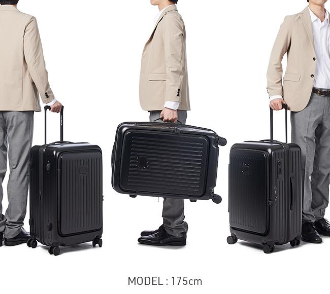 タケオキクチ シティブラック スーツケース TAKEO KIKUCHI cty004