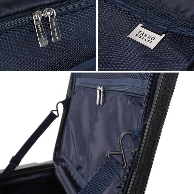 タケオキクチ シティブラック スーツケース TAKEO KIKUCHI cty004