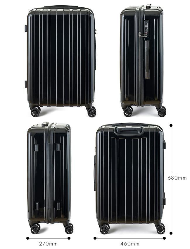 アジアラゲージ キャリエッタM スーツケース A.L.I dya-1900s-24