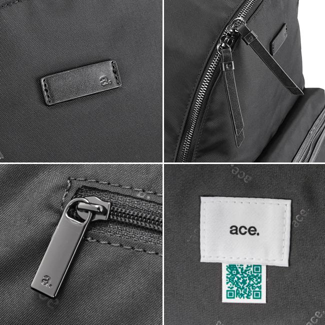 エース ジーンレーベル サルティー ビジネスリュック ace.GENE LABEL gene-10426