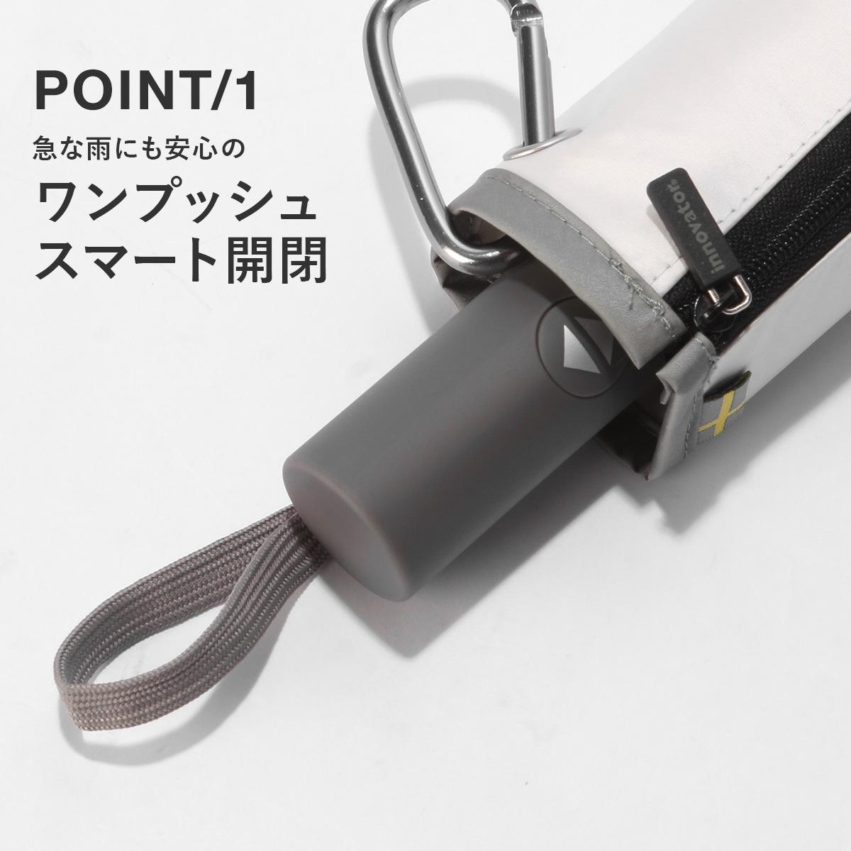 イノベーター 晴雨兼用自動開閉傘 傘 inovator in-55wjp
