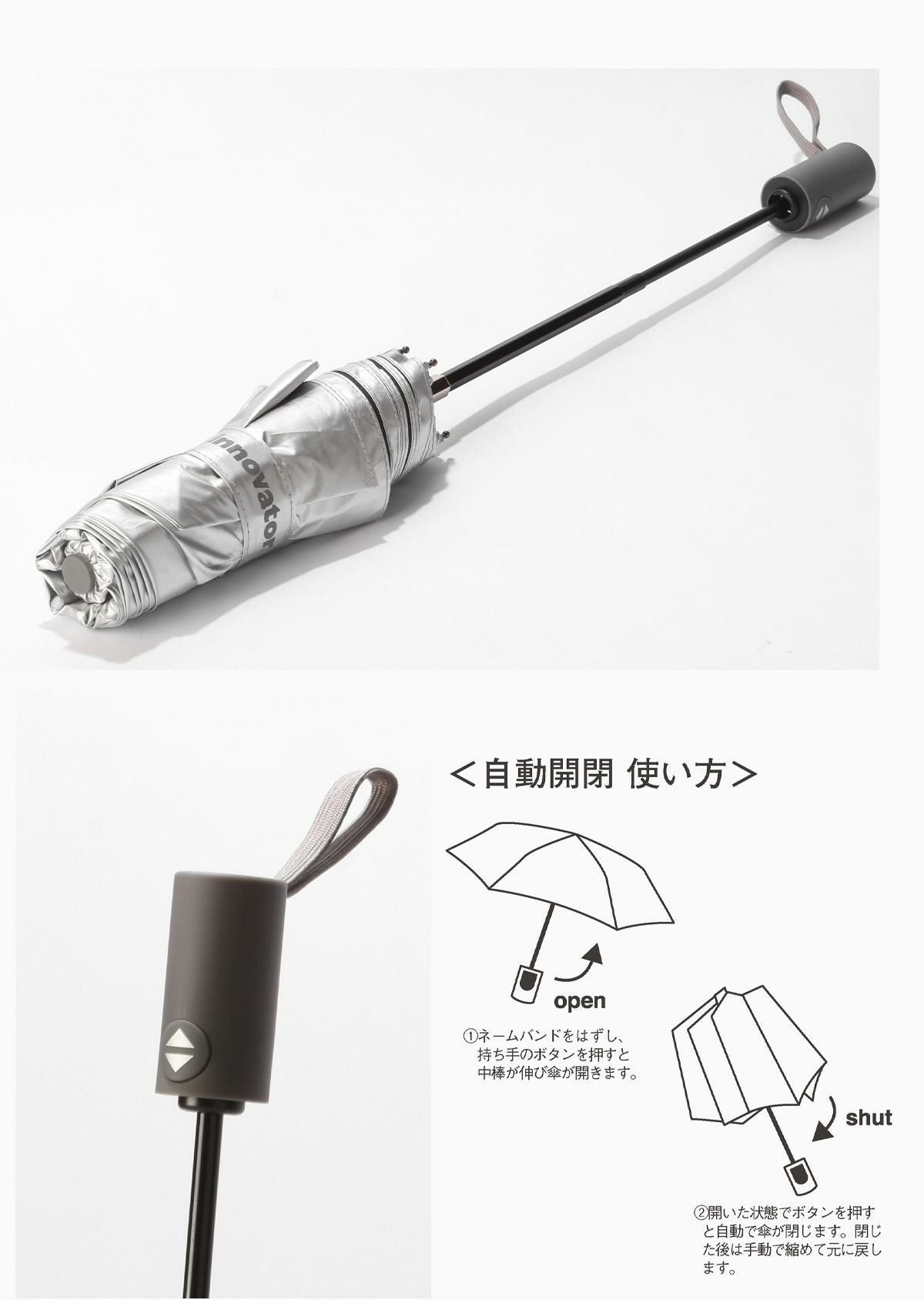 イノベーター 晴雨兼用自動開閉傘 傘 inovator in-55wjp