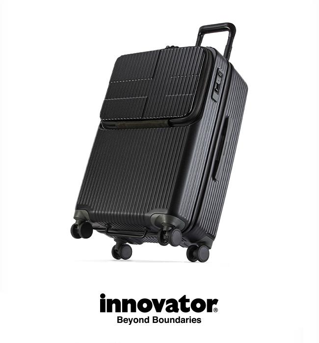 innovator イノベーター スーツケース　合皮　スウェーデン 250602 Innovator/イノベーター スーツケース INV60 62L ストッパー付 トップ