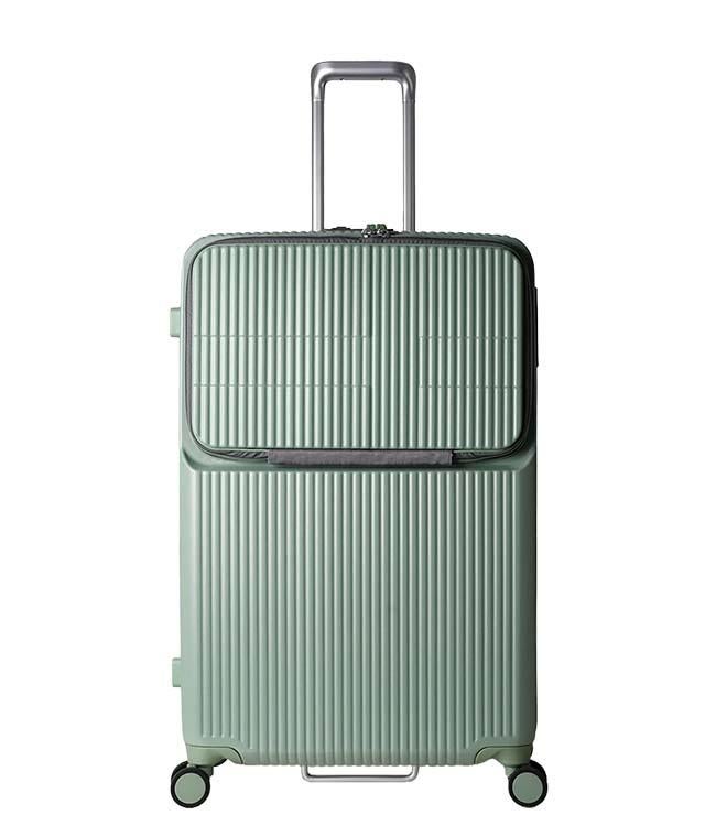 2年保証＋イノベーター スーツケース Lサイズ 92L フロントオープン 前
