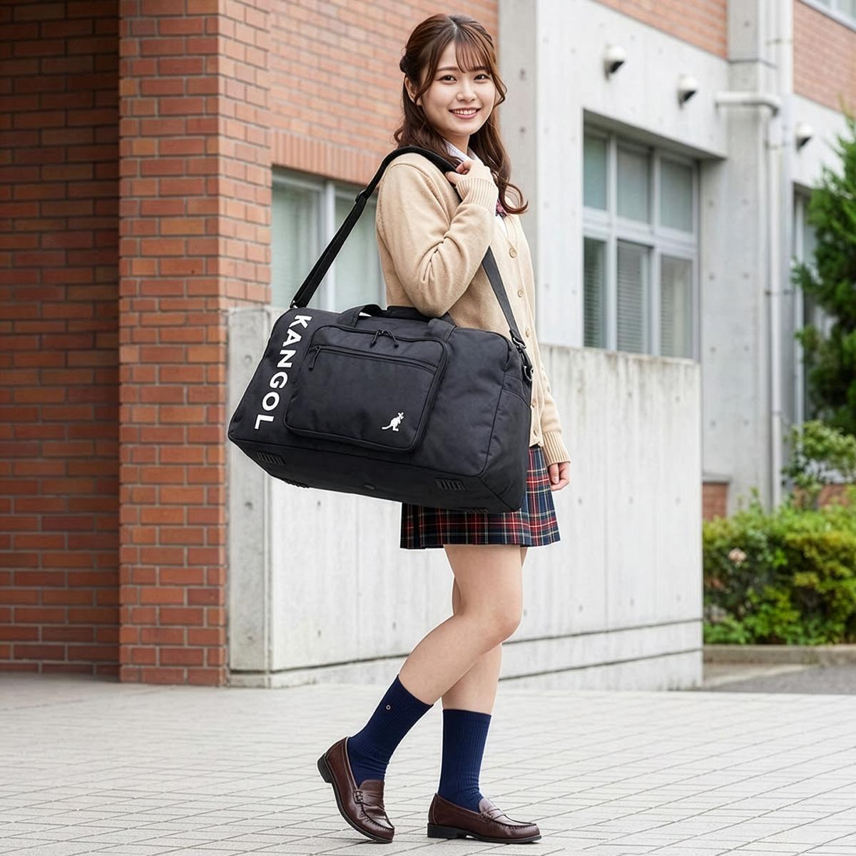 カンゴール バースト ボストンバッグ KANGOL kan-250-1502