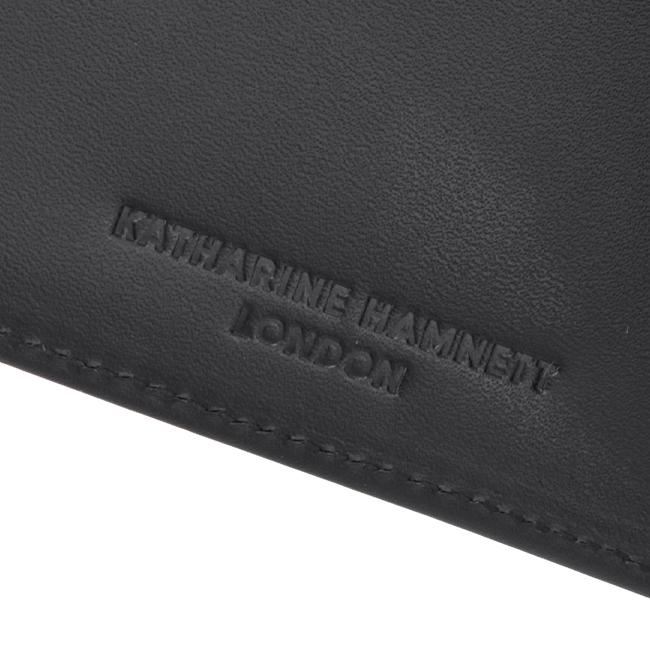 キャサリンハムネット プリズム 二つ折り財布 KATHARINE HAMNETT LONDON kh-490-50502