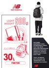 ニューバランス スポーツスタイル23SS リュック New Balance lab35720
