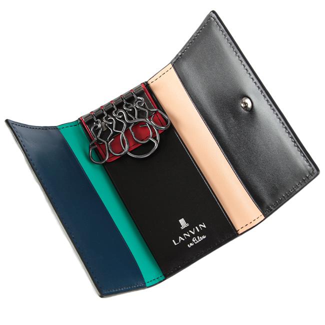 ランバンオンブルー スタンパ キーケース キーホルダー LANVIN en Bleu lenb-522601
