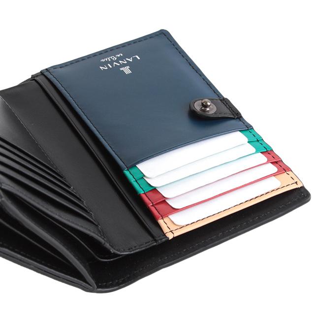 ランバンオンブルー スタンパ ミドル財布 LANVIN en Bleu lenb-522604