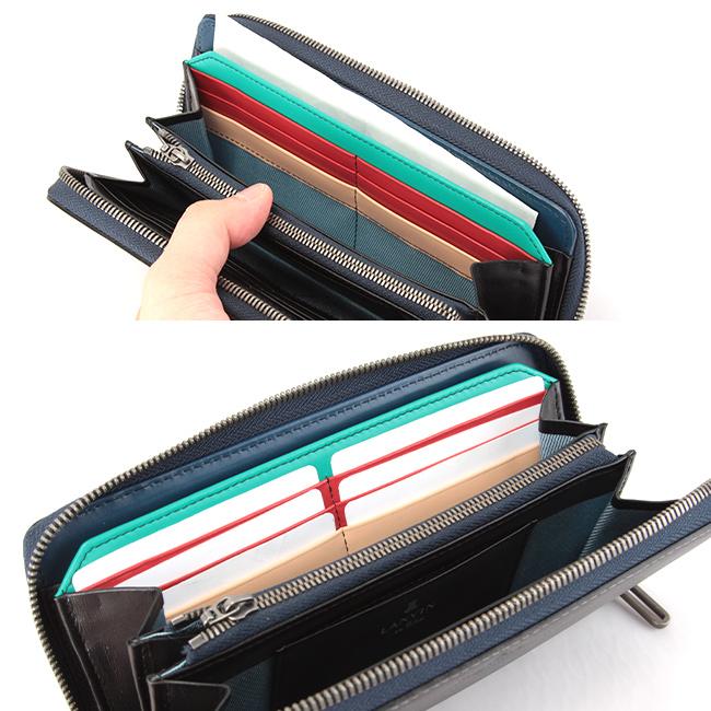 ランバンオンブルー スタンパ 長財布 LANVIN en Bleu lenb-522605