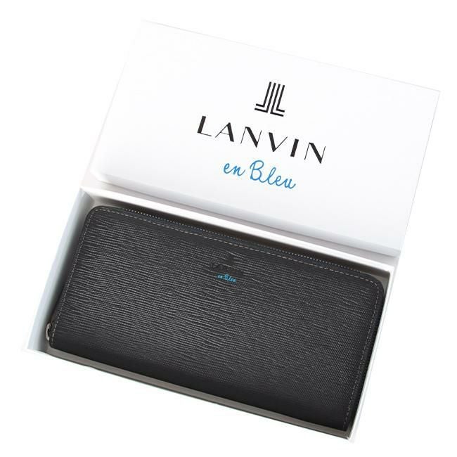 ランバンオンブルー スタンパ 長財布 LANVIN en Bleu lenb-522605