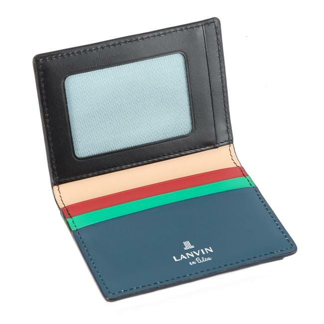 ランバンオンブルー スタンパ カードケース 名刺入れ LANVIN en Bleu lenb-522607