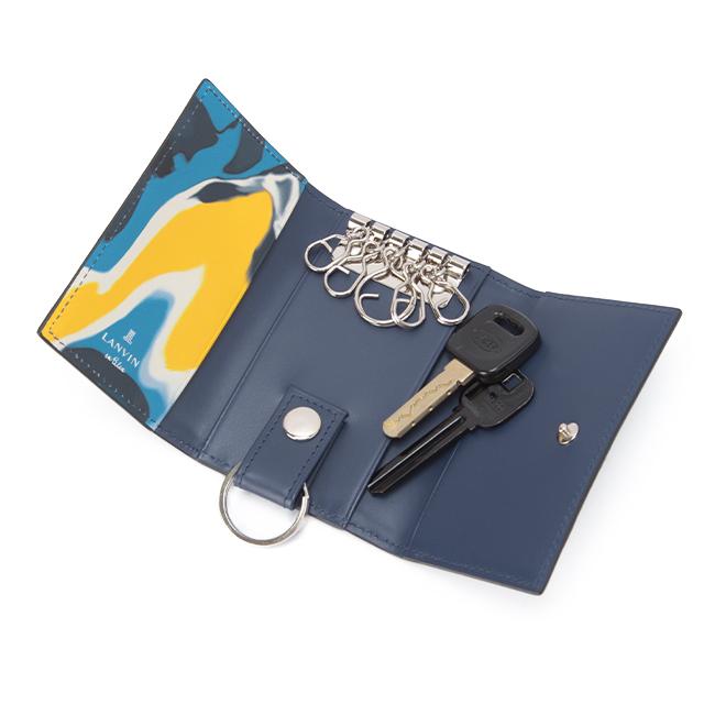 ランバンオンブルー ネビュラ キーケース キーホルダー LANVIN en Bleu lenb-533602