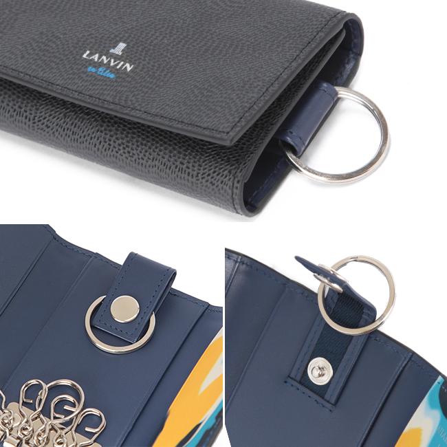 ランバンオンブルー ネビュラ キーケース キーホルダー LANVIN en Bleu lenb-533602