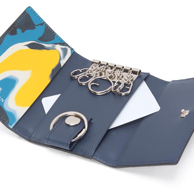 ランバンオンブルー ネビュラ キーケース キーホルダー LANVIN en Bleu lenb-533602