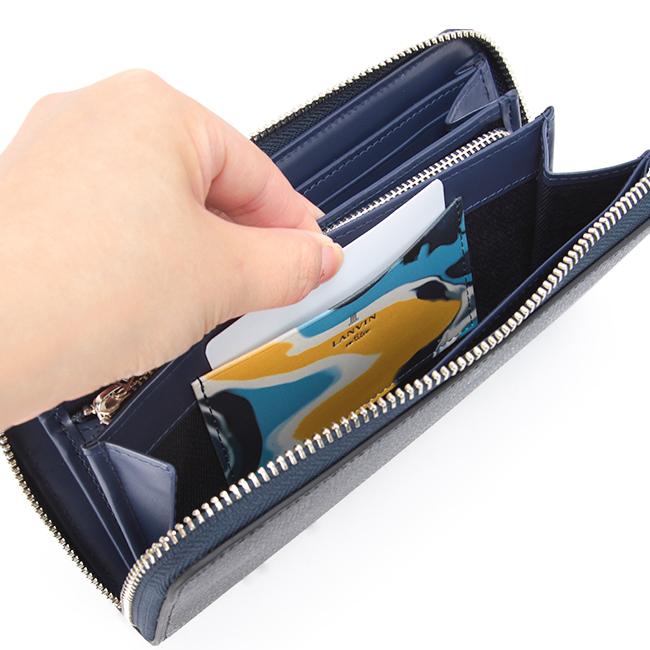 ランバンオンブルー ネビュラ 長財布 LANVIN en Bleu lenb-533605