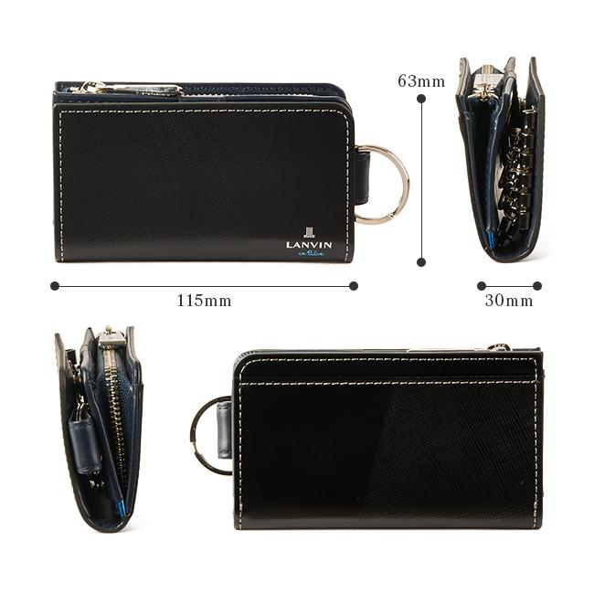 ランバンオンブルー パーシャル キーケース キーホルダー LANVIN en Bleu lenb-555611